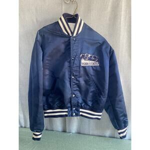 Vintage Penn State Starter Jacket Blue Nylon Nittany Lions USA Men's Large